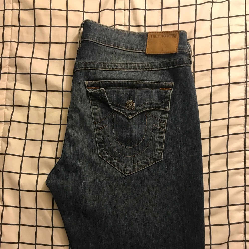 *MENS* True Religion “Ricky Relaxed Straight” pant